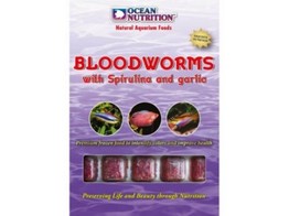 Bloodworms with Spirulina and garlic 100g