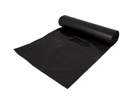 Plastic bags 220 x 500 x0 6 Double black 100pc