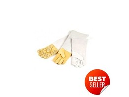 Animal gloves 60cm  soft leather  pins