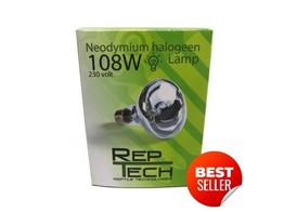 Reptech Neodymium halogen lamp  108 watt R30 incl.  0 0826 recupel