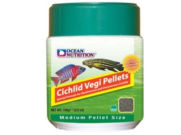 Cichlid Vegi Pellet Medium 100g